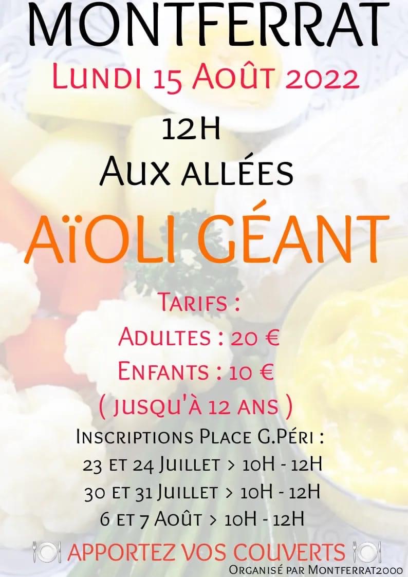 Aîoli 15 Août 2022